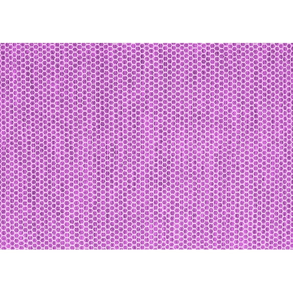 Ahgly Company Indoor Rectangle Abstract Pink Contemporary Area Rugs, 5' x 7'