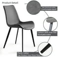 thumbnail image 5 of Dining Chairs Set of 2,Modern Kitchen & Dining Room Chairs Set of 2（Grey), 5 of 7