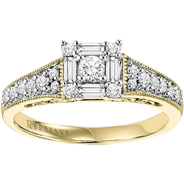 Keepsake Keepsake Sincerity 1/2 Carat T.W. Diamond 10kt Yellow Gold