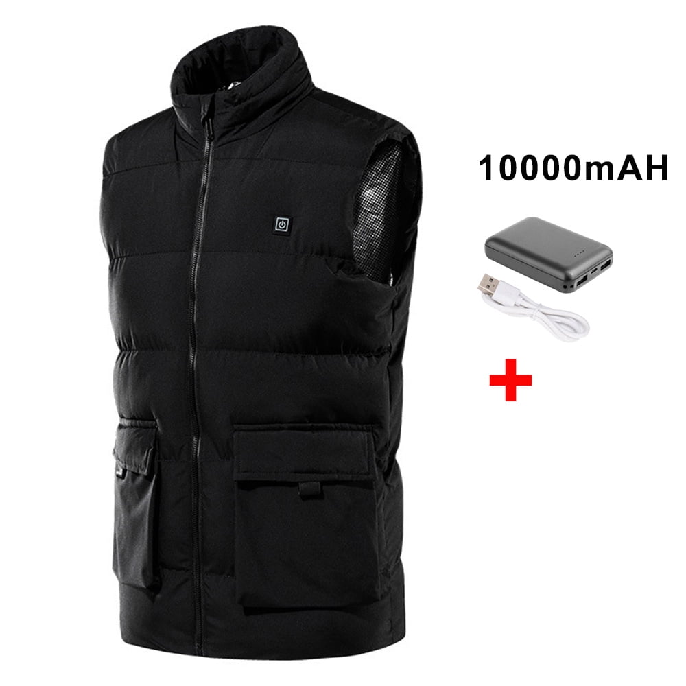 USB Charging Heated Jacket Washable JUNYU Mens Lightweight Heated Vest,Electric Heated Vest for Men Women 