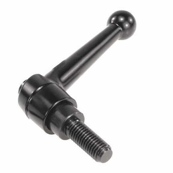 Adjustable Handle, Size: 2 5/16-18X60 Zinc, Black Satin, Comp: Steel K0116.2A31X60