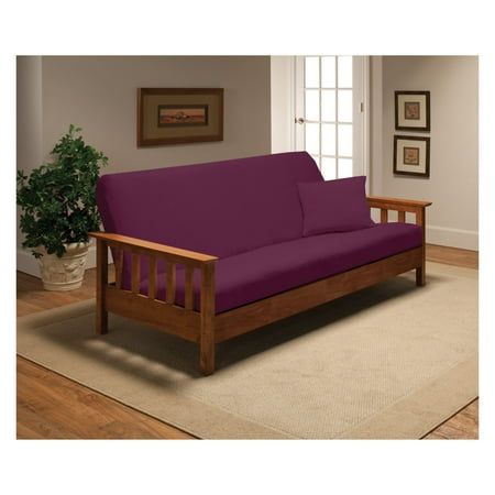 Madison Industries Solid Jersey Full Futon Cover