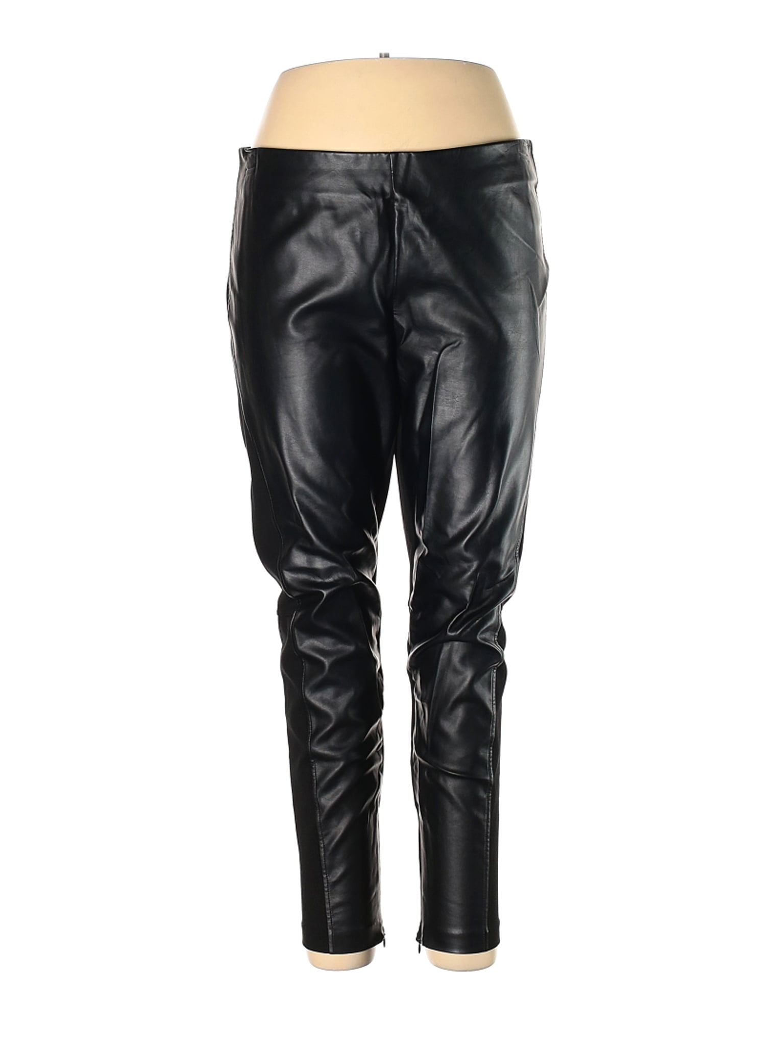 ralph lauren faux leather pants