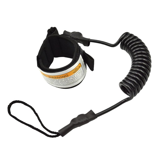 Hand Rope Strap Premium Surfboard Leash for Surfboard Longboard Paddle Board Black
