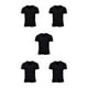 thumbnail image 3 of Sonducket Destacar con ropa de estilo africano cultural para hombres Cómodo traje tradicional de hombres africanos Unisex manga corta negro 5XL Type2 NO2, 3 of 6