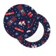 thumbnail image 2 of Balery Winter Sports Fun Pattern Fundas de asiento para taburete de bar redondo de tela de terciopelo ajustables que protegen de arañazos y manchas para sillas de 14 a 17 pulgadas.-13 inch, 2 of 7