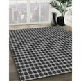 thumbnail image 2 of Ahgly Company Indoor Round Patterned Gunmetal Gray Area Rugs, 7' Round, 2 of 6