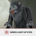 thumbnail image 6 of Haunted Hill Farm 7 ft Tall Motion-Activated Towering Werewolf, Premium Halloween Animatronic, Plug-In, HHTWRWOLF-1FLSA, 6 of 17