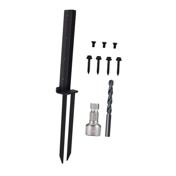 Fence Post Repair Fence Post Repair Stakes Convenient Installation Sturdy Spare Parts Fence Post Support Pile for Outdoor