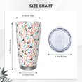 thumbnail image 4 of Salouo St Patrick's Day1 Print 20oz Tumbler with Lid,Stainless Steel Vacuum Insulated Tumbler Durable Insulated Coffee Mug Thermal Cup with Splash Proof Sliding Lid-Without Straw, 4 of 8