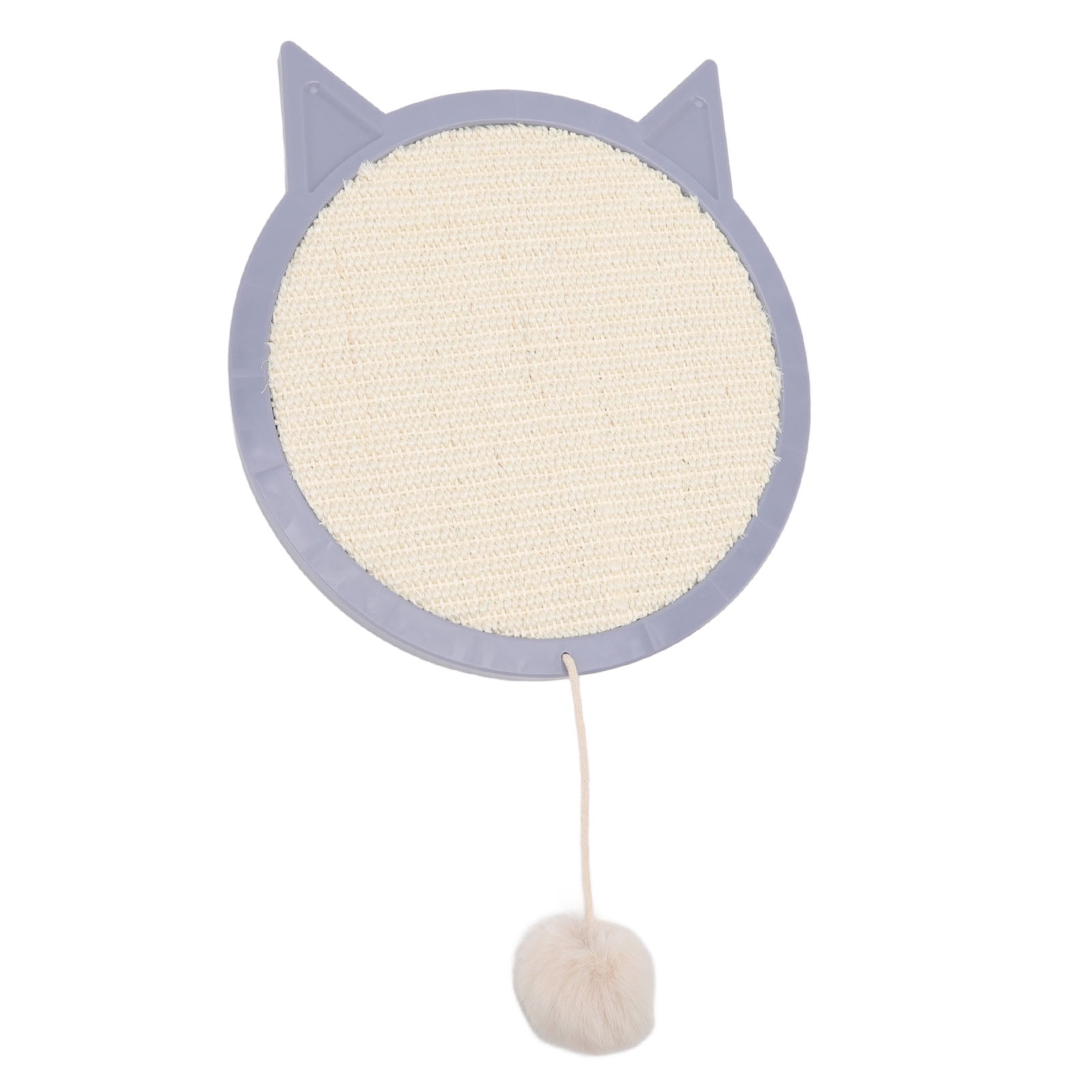 NFTIGB Cat Scratching Pad Sisal Scratcher Mat with Strong Suction Cups Decorative Furniture Protection for Home Type B, Dark Brown, 13.0 inches / 33 cm