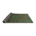 thumbnail image 2 of Ahgly Company Indoor Rectangle Persian Turquoise Blue Traditional Area Rugs, 2' x 5', 2 of 4
