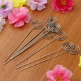 thumbnail image 3 of perfeclan 2xcarbon Steel Wire Assorted Shape Photo Clip Holders Round Shape 120x22mm , , 4 Pcs, 3 of 5