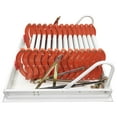 thumbnail image 6 of Ceiling Folding Loft Ladder Attic Extension Stairs Orange Al-Mag Alloy 10.5ft Height 13 Steps 31.5"x39.37" Frame Size, 6 of 9