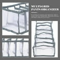 thumbnail image 2 of Miangastore Household Closet Organizer Multi-grid Pants Organizer Multi-function Clothes Organizer, 2 of 9