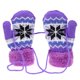 thumbnail image 4 of Bolsa Guantes gruesos de esquí elásticos de punto para niños unisex cálidos e informales (púrpura) Tmvgtek Para Estrenar, 4 of 7