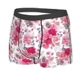 thumbnail image 2 of Wukai Peonies And Roses Print Men’s Underwear Breathable Boxer Briefs,&nbsp;Moisture Wicking & Breathable-Medium, 2 of 7