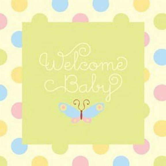 Various Precious Wonders Disposable Baby Shower Napkins, 16 Count