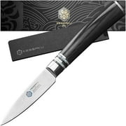 Kessaku Paring Knife - 3.5 inch - Ronin Series - Razor Sharp Kitchen Knife - Forged 7Cr17MoV High Carbon Stainless Steel - Wood Handle with Blade Guard