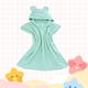 thumbnail image 5 of Toalla con capucha para niños Toalla de baño Toalla absorbente de fibra Toalla de limpieza Capa con capucha para niños Toalla de baño para niños, 5 of 6