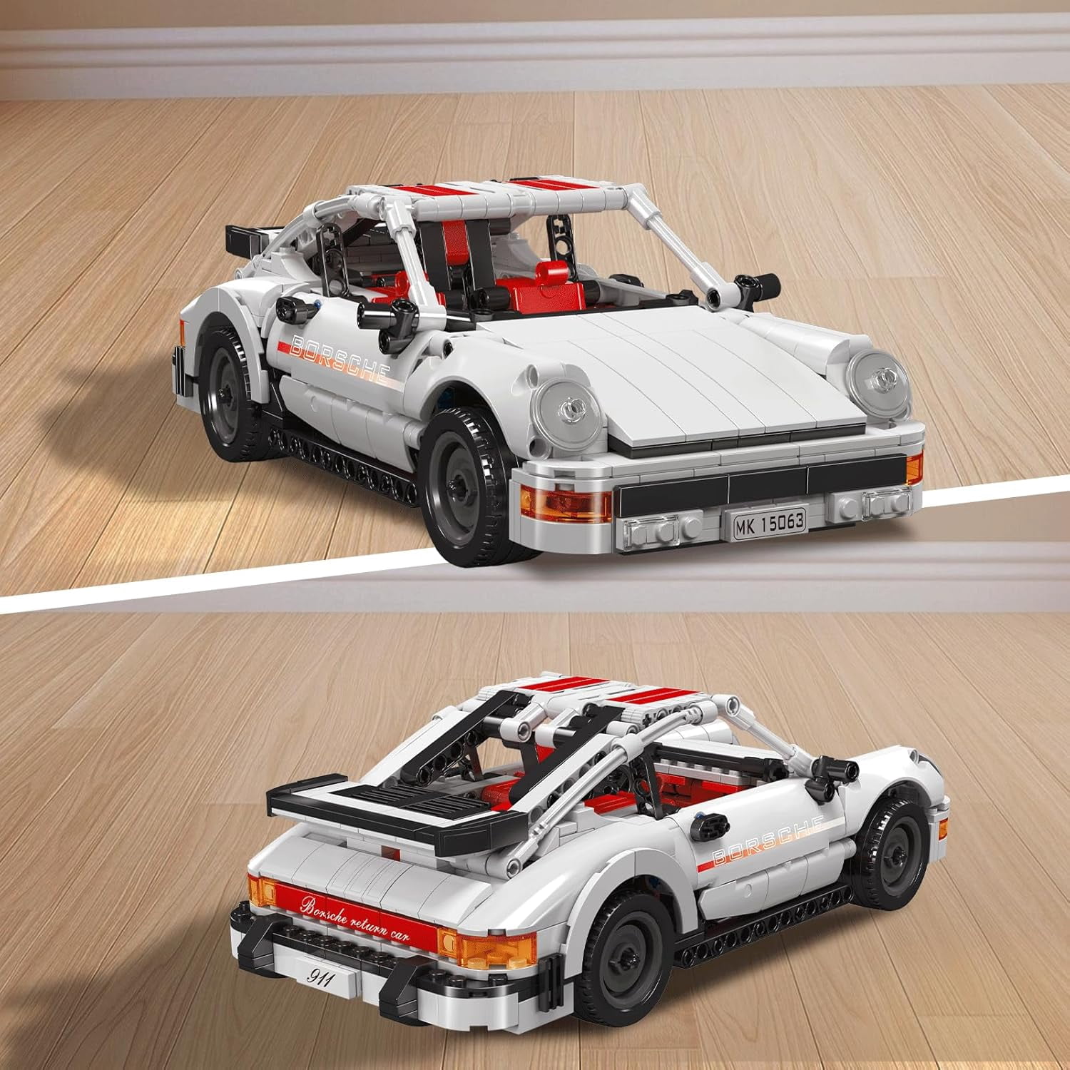 Racing Car Building Sets,15063 Collectible Car Model & Gift for & car Lovers, Authentically Detailed Build &Display Model for Home or Office Decoration(824 PCS)