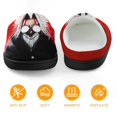 thumbnail image 5 of Anime Dandadan Okarun Kid's Cotton Slippers Winter Warm Soft Plush Slippers with Rubber Sole Non-Slip Indoor Outdoor Slip on Shoes Fluffy House Slippers For Boys Girls Teen, 5 of 8