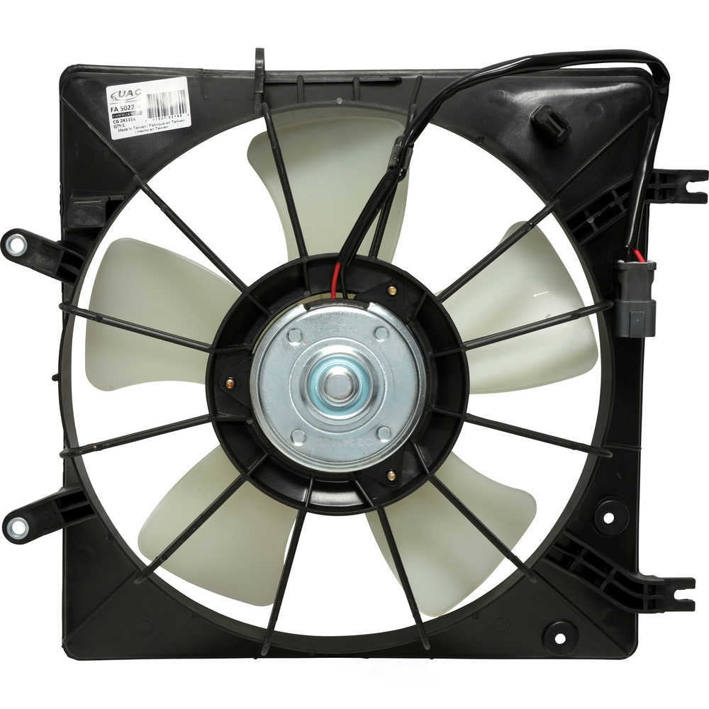 New UAC FA 50226C A/C Condenser Fan Assembly -- Condenser Fan Fits select: 2003-2007 HONDA ACCORD EX