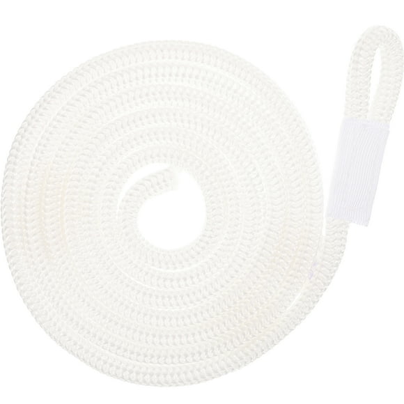 Corde Marine Blanche Durable PP pour Planche de Fendu de Bateau Protège les Navires avec Structure Solide 0.5 Pouce