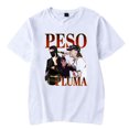 thumbnail image 1 of Peso Pluma T-shirt à Manches Courtes 2023 World Tour Merch Imprimé Unisexe Mode Décontractée Style HipHop, 1 of 4