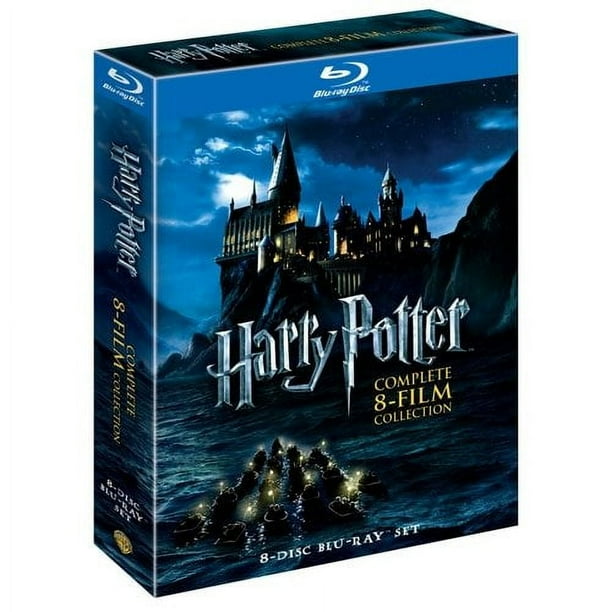 Harry Potter Complete 8 Film Collection (Blu-Ray)- English only