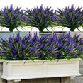 thumbnail image 1 of Plantas artificiales de lavanda Geegoods, 48 ramos, 37 cm, resistentes a los rayos UV, 1 of 7
