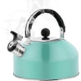 thumbnail image 1 of 2.0l Whistling Kettle Polished Quality Stainless Steel 2.0 Litres Camping Kettle, 1 of 5