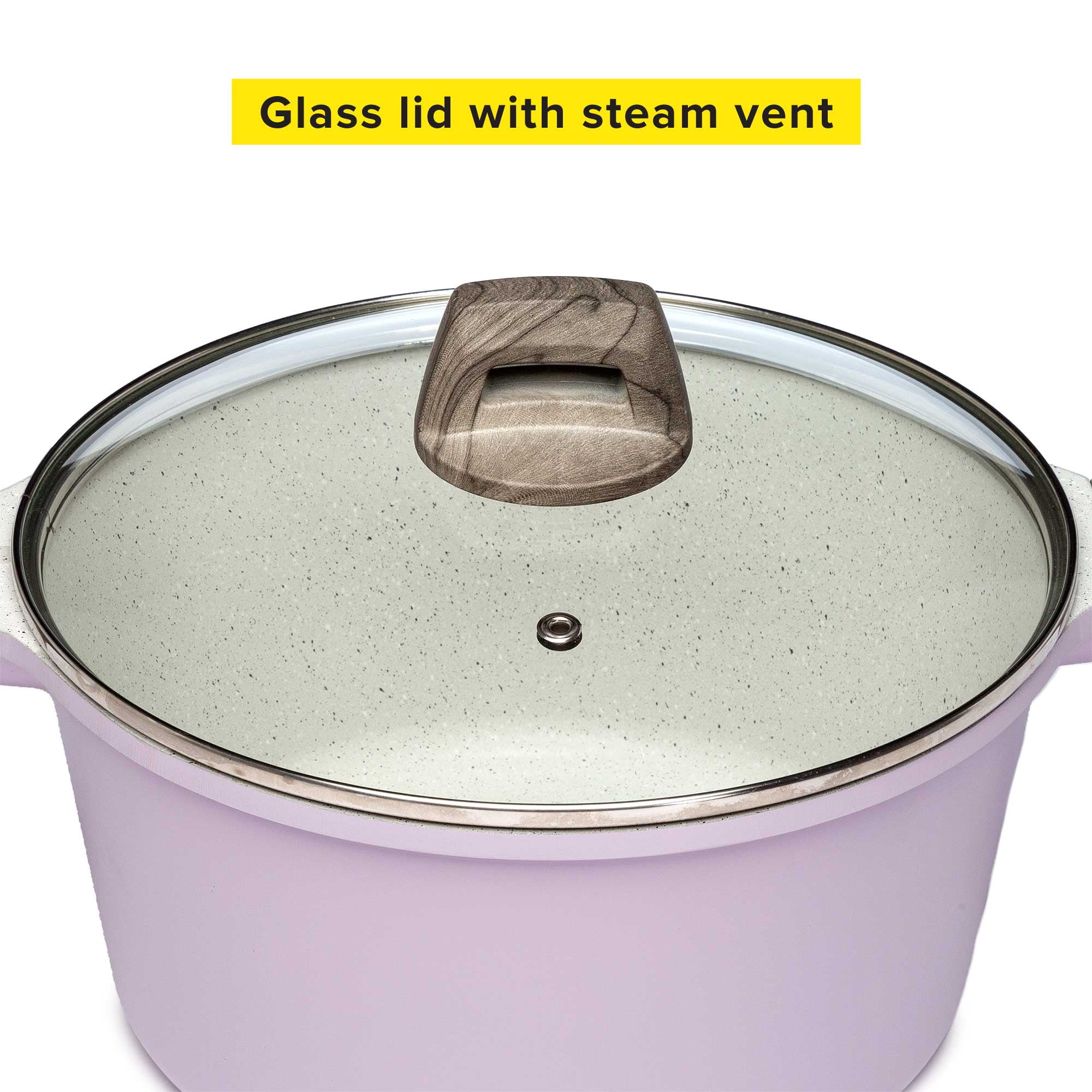 Tasty Stainless Steel Multi-Pot with Glass Lid, 4 Quarts