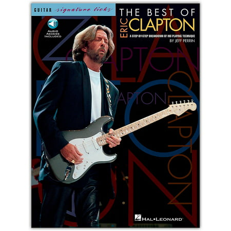 Hal Leonard The Best Of Eric Clapton - Signature Licks Guitar Tab (Songbook/Online