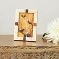 thumbnail image 4 of Artisan Ribbed Bone Photo Frame, 4 of 5