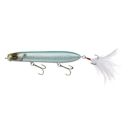 UPC: 0043178037263 | Evergreen SB Topwater Plug 4.12in Emerald Shiner SB-105-244