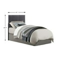 thumbnail image 2 of Twin Headboard in Grey, 2 of 4
