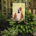 thumbnail image 2 of Caroline's Treasures BB6125GF Easter Eggs English Bulldog Fawn White Flag Garden Size , Small, multicolor, 2 of 3