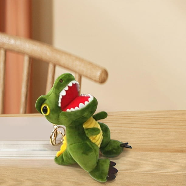 dinosaurio llaveros de animales de peluche