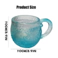 thumbnail image 3 of Large Capacity Artistic Coffee Mug Resin Sunset Sea Coffee Cup with Ocean-Wave Texture for Home/Office, 3 of 5