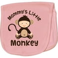 thumbnail image 2 of Inktastic Mommys Little Monkey Baby Boy Baby Burp Cloth, 2 of 3