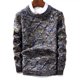 thumbnail image 3 of Suéter de invierno para hombre, parte superior de punto grueso, cuello redondo, ropa para hombre, chaqueta interior de manga larga, ropa de moda para hombre, 3 of 6