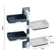 thumbnail image 3 of Especial de la Semana, Jabonera autoadhesiva de 4 capas para pared, giratoria, para baño y cocina Akmoler, 3 of 8