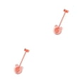 thumbnail image 1 of Vogacara Adjustable Hair Dryer Holder Hands Free Bathroom Punch Rack Free Naranja 2piezas, 1 of 4