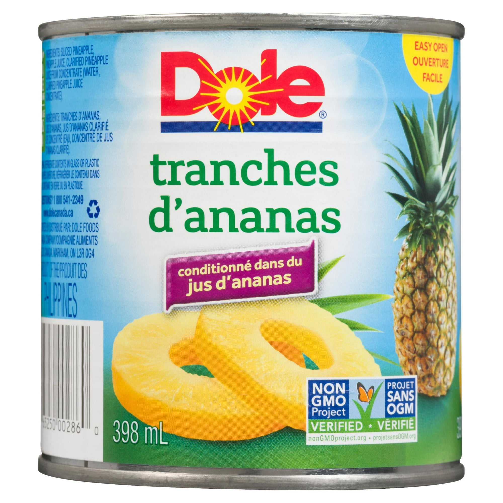 Dole Sliced Pineapples in Pineaple Juice