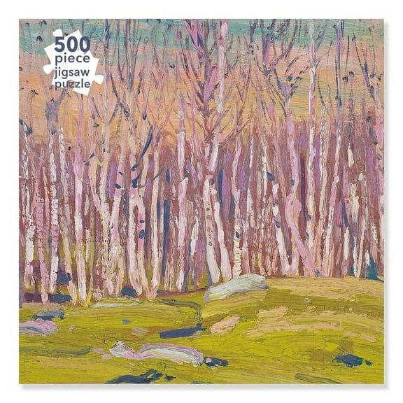 500-Piece Jigsaw Puzzles Adult Jigsaw Puzzle Tom Thomson: Silver Birches (500 Pieces): 500-Piece Jigsaw Puzzles, (Hardcover)