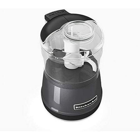 Open Box KitchenAid RKFC3511QG 3.5-Cup Food Chopper - Liquid Graphite