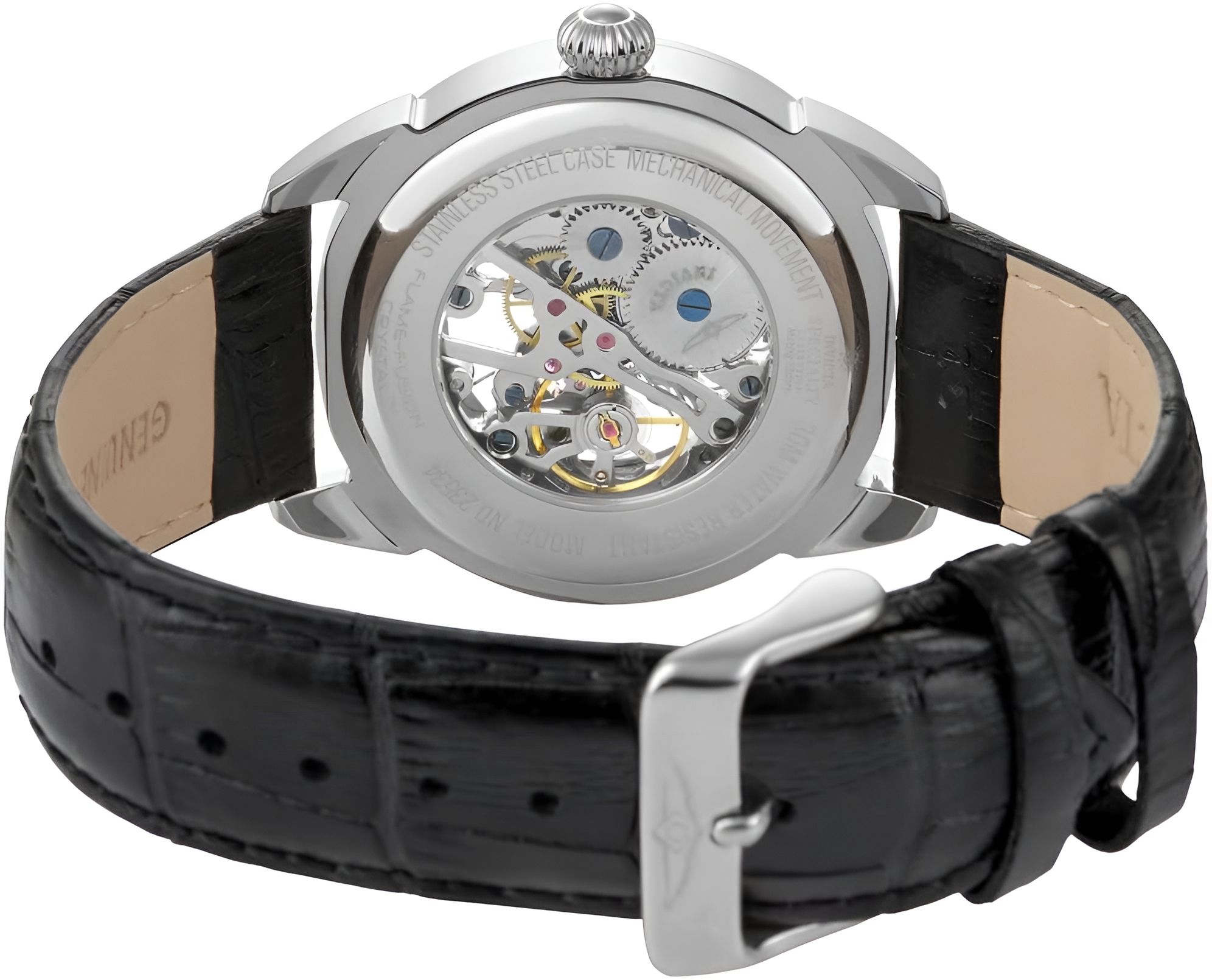 INVICTA Mechanical Skeleton watch model 23537 Invicta Specialty Mechanical Silver Skeleton Dial Men main image 3
