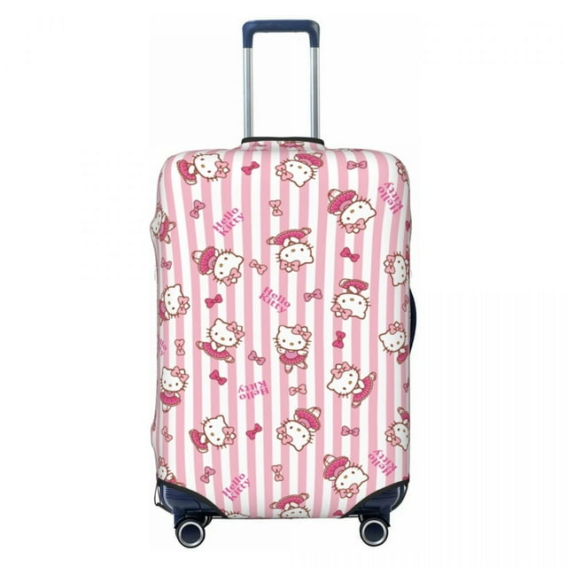 Housse de Valise Personnalisée Hello Kitty Sanrio, Anti-Poussière, Housses de Protection pour Bagages de 18 à 32 Pouces