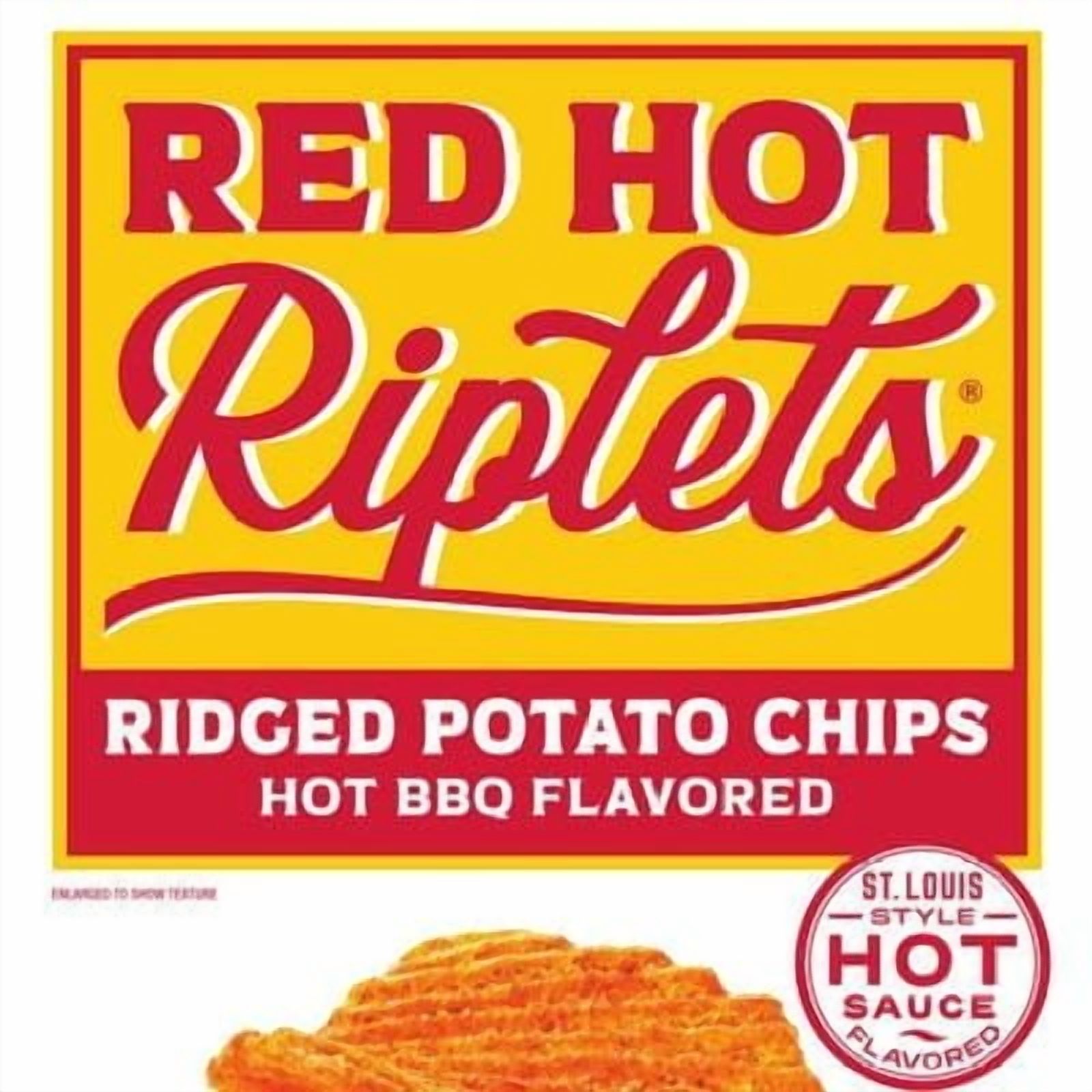 Old Vienna Riplets Red Hot Potato Chip, 5 Oz.